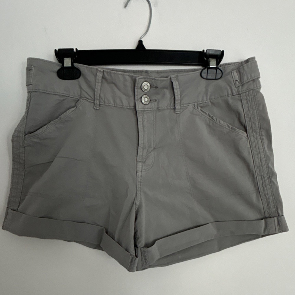 Kensie Jeans The Short Gray Women's Shorts 10/30 98%‎ Cotton Regular Fit